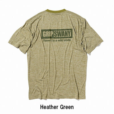 GRIP SWANY グリップスワニー BOX LOGO DRY S/S TEE ボックスロゴドライショートスリーブティー GSMCT0014