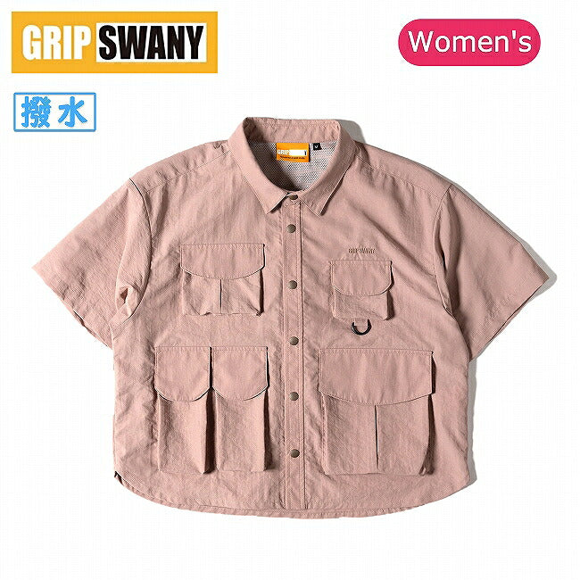 GRIP SWANY グリップスワニー W'S GEAR POCKET SHIRT ウィメンズギアポケットシャツ GSWS0040