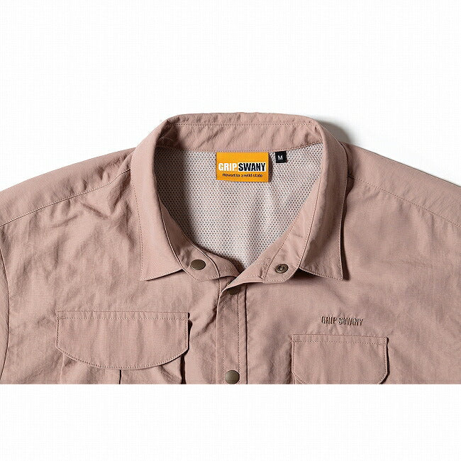 GRIP SWANY グリップスワニー W'S GEAR POCKET SHIRT ウィメンズギアポケットシャツ GSWS0040
