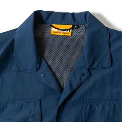 GRIP SWANY グリップスワニー SUPPLEX OPEN COLLAR SHIRTS サプレックスオープンカラーシャツ GSS-37