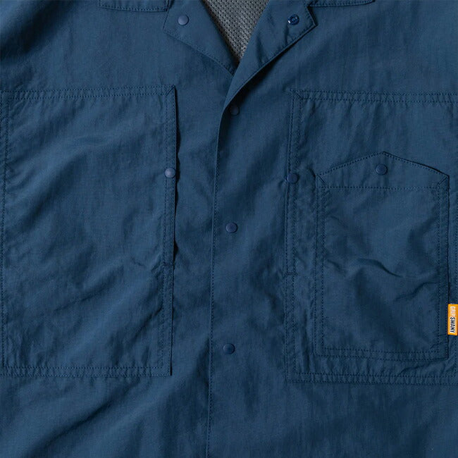 GRIP SWANY グリップスワニー SUPPLEX OPEN COLLAR SHIRTS サプレックスオープンカラーシャツ GSS-37
