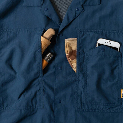 GRIP SWANY グリップスワニー SUPPLEX OPEN COLLAR SHIRTS サプレックスオープンカラーシャツ GSS-37