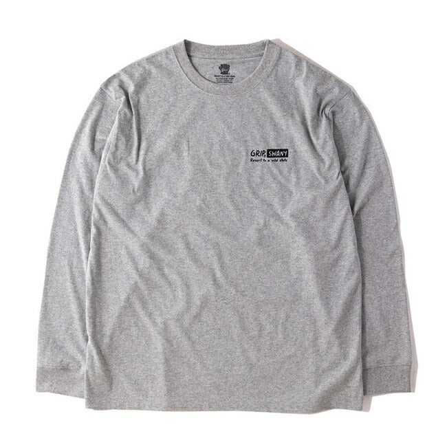 GRIP SWANY グリップスワニー BOX LOGO LONG SLEEVETEE ボックスロゴロングスリーブティー GSC-77
