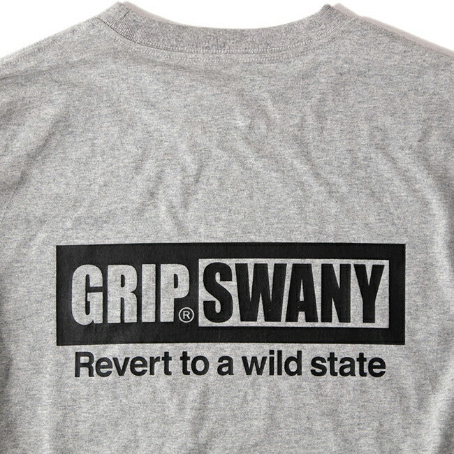 GRIP SWANY グリップスワニー BOX LOGO LONG SLEEVETEE ボックスロゴロングスリーブティー GSC-77