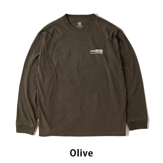 GRIP SWANY グリップスワニー BOX LOGO LONG SLEEVETEE ボックスロゴロングスリーブティー GSC-77