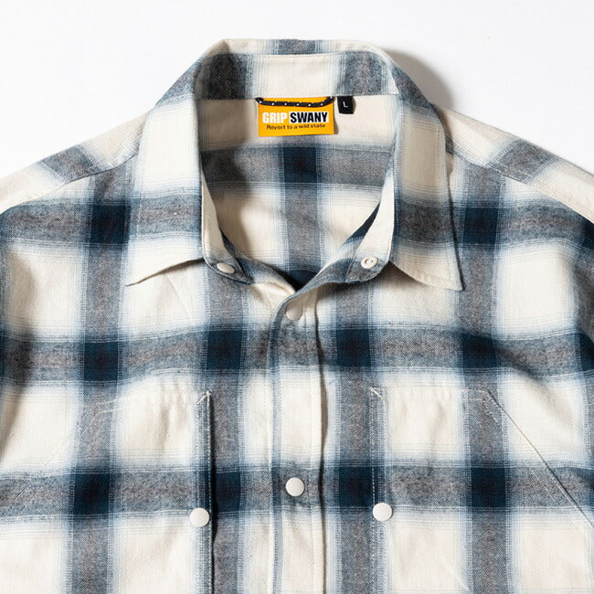 BRUSHED CHECK SHIRTS ブラッシュトチェックシャツ GSMSH-071