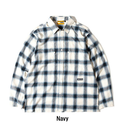 BRUSHED CHECK SHIRTS ブラッシュトチェックシャツ GSMSH-071