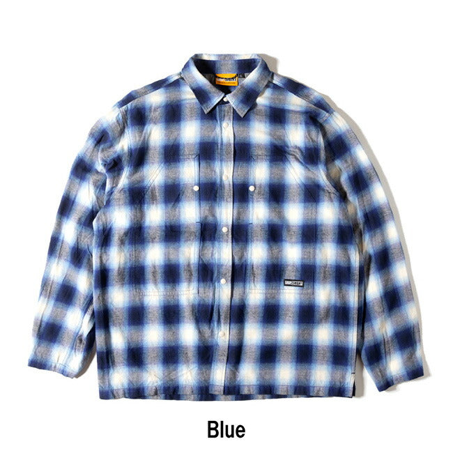 BRUSHED CHECK SHIRTS ブラッシュトチェックシャツ GSMSH-071