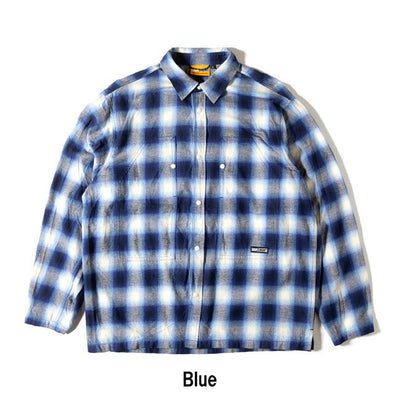BRUSHED CHECK SHIRTS ブラッシュトチェックシャツ GSMSH-071