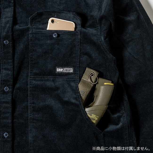 CORDUROY STRETCH FIELD SHIRTS コーデュロイストレッチフィールドシャツ GSMSH-072