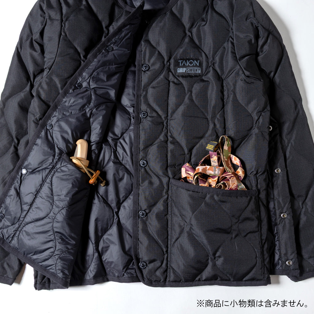 TAION×GRIP SWANY タイオン×グリップスワニー DOWN JACKET ダウンジャケット TAION-GRIPSWANY-JK01
