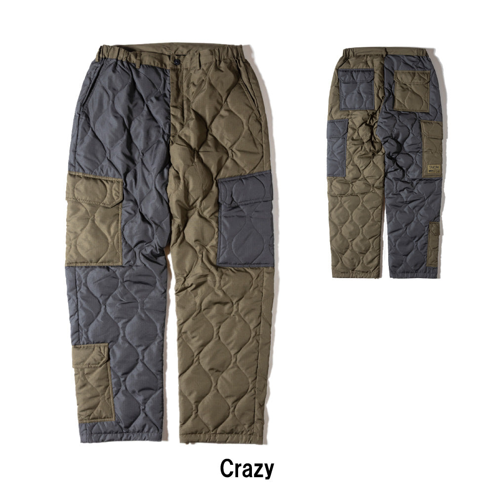 TAION×GRIP SWANY タイオン×グリップスワニー DOWN CARGO PANTS ダウンカーゴパンツ TAION-GRIPSWANY-PT01