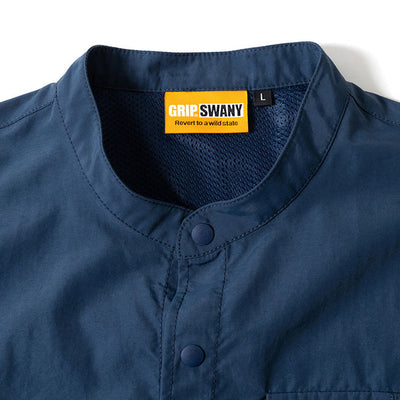 W’S SUPPLEX STAND COLLAR SHIRT ウィメンズサプレックススタンドカラーシャツ GSW-34