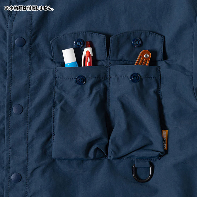 W’S SUPPLEX STAND COLLAR SHIRT ウィメンズサプレックススタンドカラーシャツ GSW-34