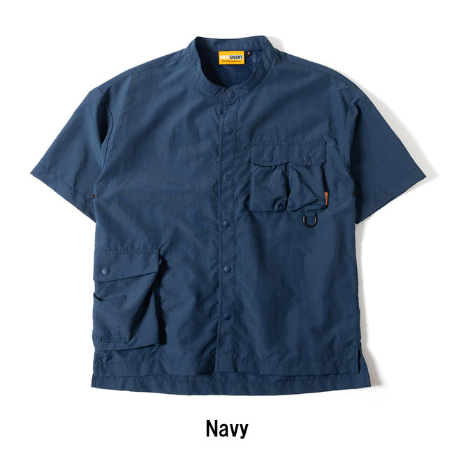 W’S SUPPLEX STAND COLLAR SHIRT ウィメンズサプレックススタンドカラーシャツ GSW-34