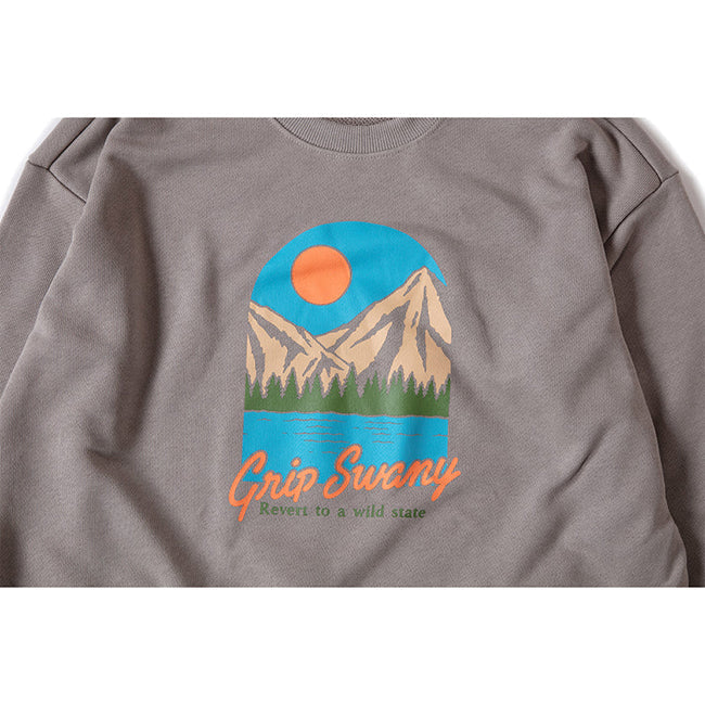 W’S PRINT SWEAT PULLOVER ウィメンズプリントスウェットプルオーバー GSW-40