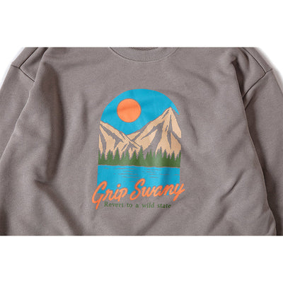 W’S PRINT SWEAT PULLOVER ウィメンズプリントスウェットプルオーバー GSW-40