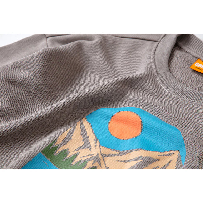 W’S PRINT SWEAT PULLOVER ウィメンズプリントスウェットプルオーバー GSW-40