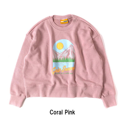 W’S PRINT SWEAT PULLOVER ウィメンズプリントスウェットプルオーバー GSW-40