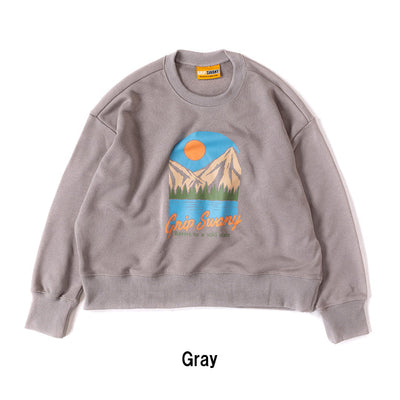 W’S PRINT SWEAT PULLOVER ウィメンズプリントスウェットプルオーバー GSW-40