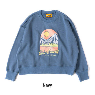 W’S PRINT SWEAT PULLOVER ウィメンズプリントスウェットプルオーバー GSW-40