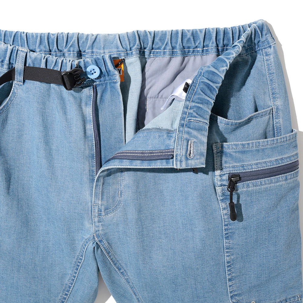 GRIP SWANY - COOLMAX DENIM GEAR SHORTS クールマックスデニムギア