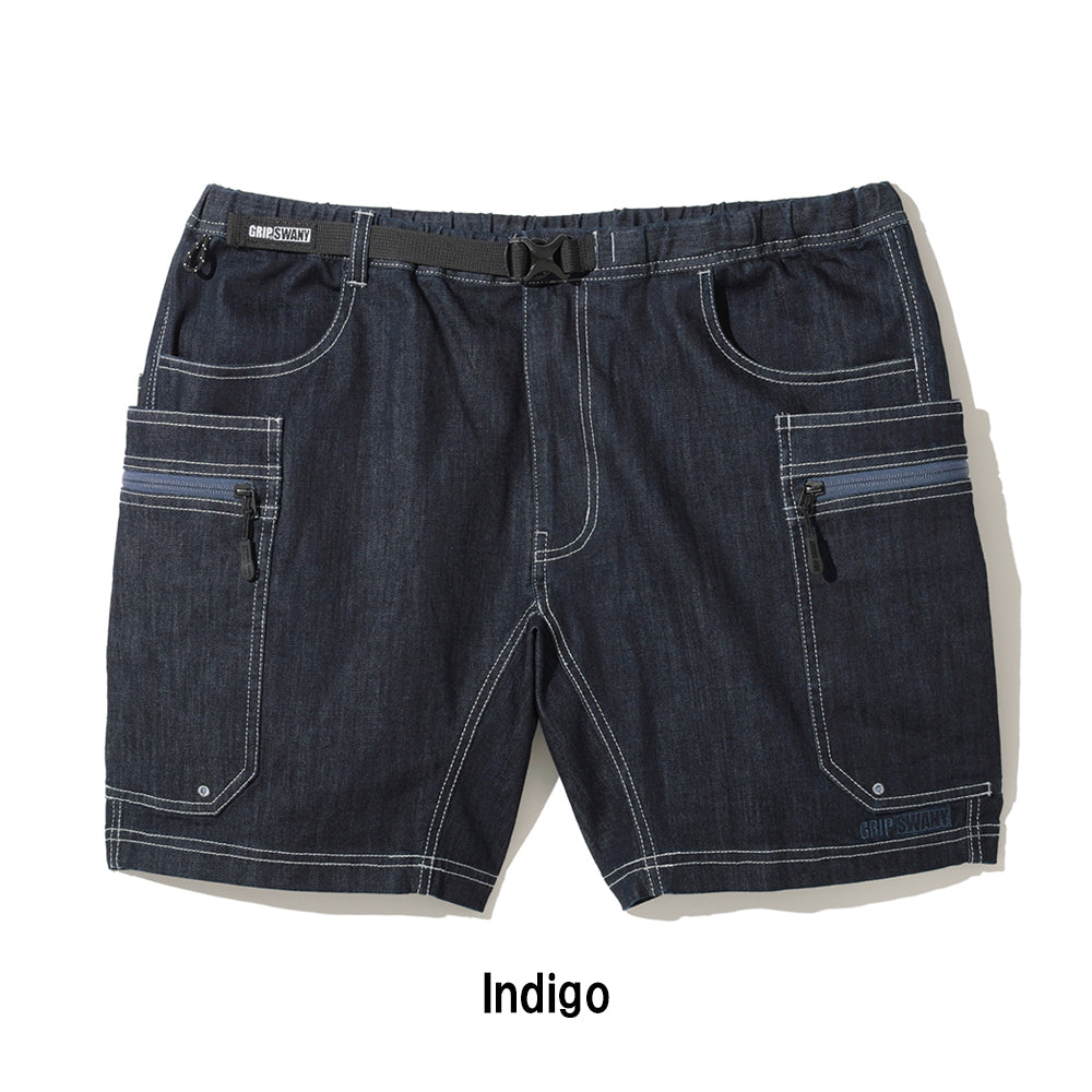 GRIP SWANY - COOLMAX DENIM GEAR SHORTS クールマックスデニムギア