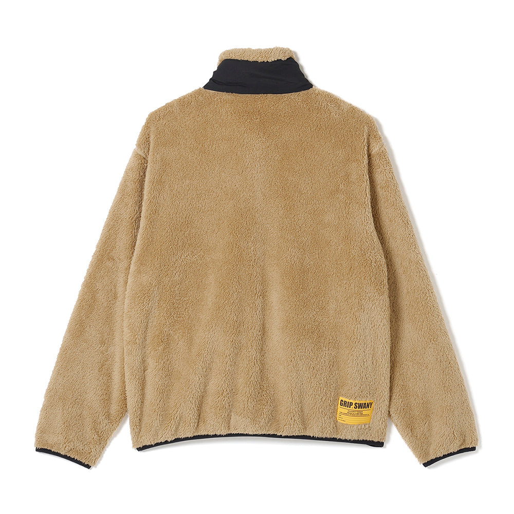 GRIP SWANY ナイロンジャケット / ライトベージュ サイズM GRIP SWANY グリップスワニー - GEAR FLEECE JACKET ギアフリース