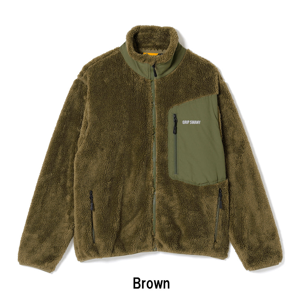 GRIP SWANY グリップスワニー - GEAR FLEECE JACKET ギアフリース
