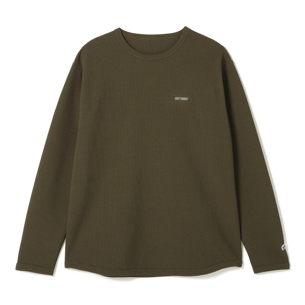 GRIP SWANY - VERSATILE WAFFLE LS TEE バーサタイルワッフルロング