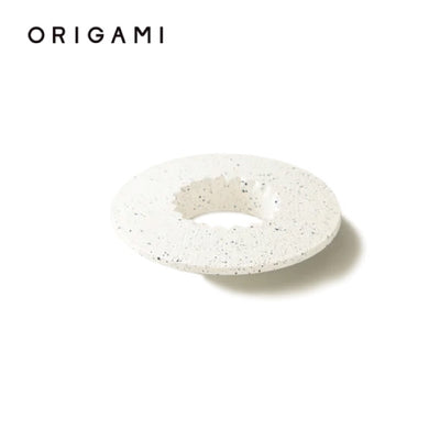 ORIGAMI オリガミ Dripper holder [Grain White×Black] ドリッパーホルダー[木目ホワイト×ブラック]