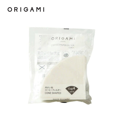ORIGAMI オリガミ コーヒーペーパーフィルター Cup4 100枚入