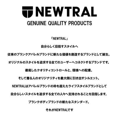 NEWTRAL ニュートラル Claude Maki Smile Tee クロードマキスマイルティー