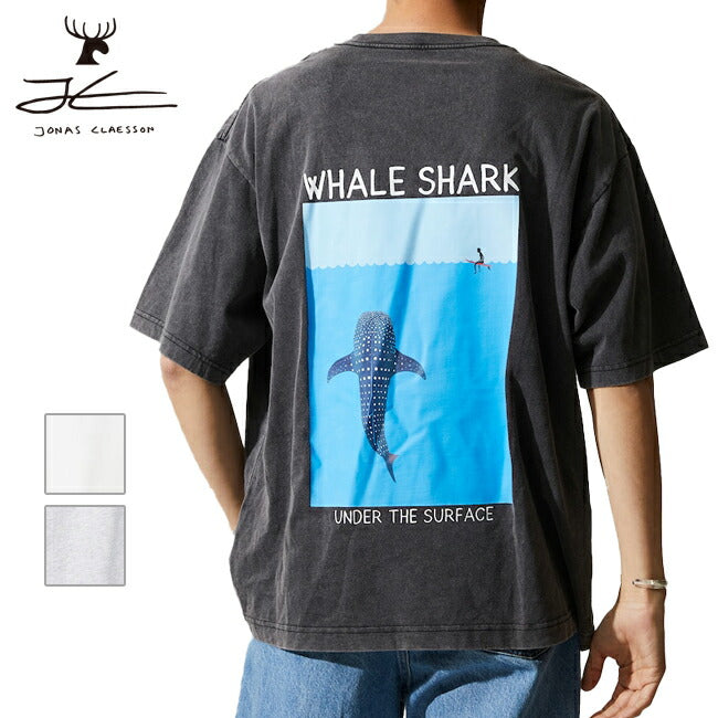 JONAS CLAESSON ジョナスクレアッソン Whale Shark SS Tee ホエールシャークショートスリーブティー 10-26-3939-00047