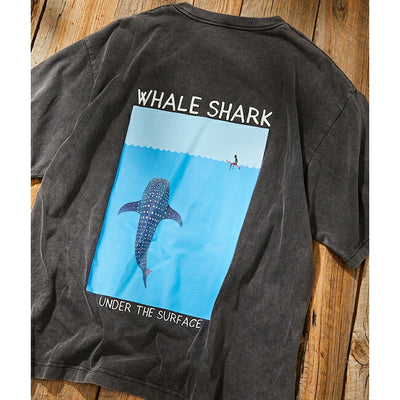 JONAS CLAESSON ジョナスクレアッソン Whale Shark SS Tee ホエールシャークショートスリーブティー 10-26-3939-00047