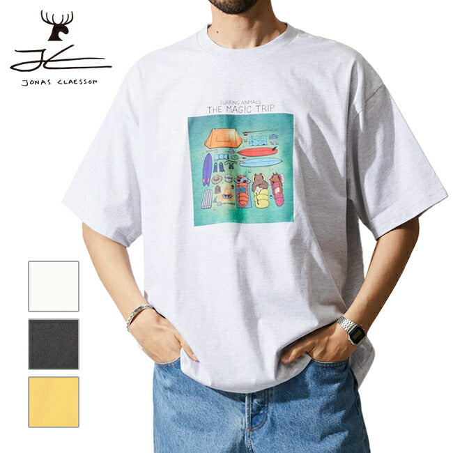 JONAS CLAESSON ジョナスクレアッソン The magic trip SS Tee ザマジックトリップショートスリーブティー 10-26-3939-00049