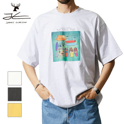 JONAS CLAESSON ジョナスクレアッソン The magic trip SS Tee ザマジックトリップショートスリーブティー 10-26-3939-00049