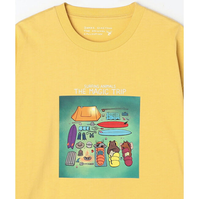 JONAS CLAESSON ジョナスクレアッソン The magic trip SS Tee ザマジックトリップショートスリーブティー 10-26-3939-00049