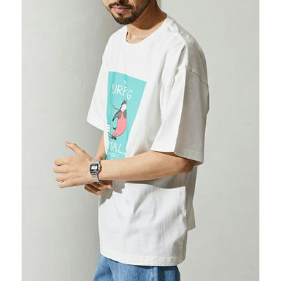 JONAS CLAESSON ジョナスクレアッソン Surfing animals cover SS Tee サーフィンアニマルズカバーショートスリーブティー 10-26-3939-00051