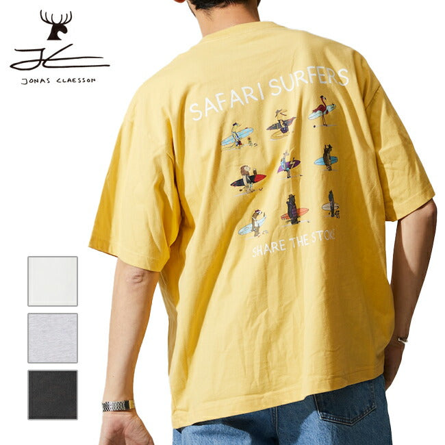 JONAS CLAESSON ジョナスクレアッソン Safari Surfers SS Tee サファリサーファーショートスリーブティー 10-26-3939-00052