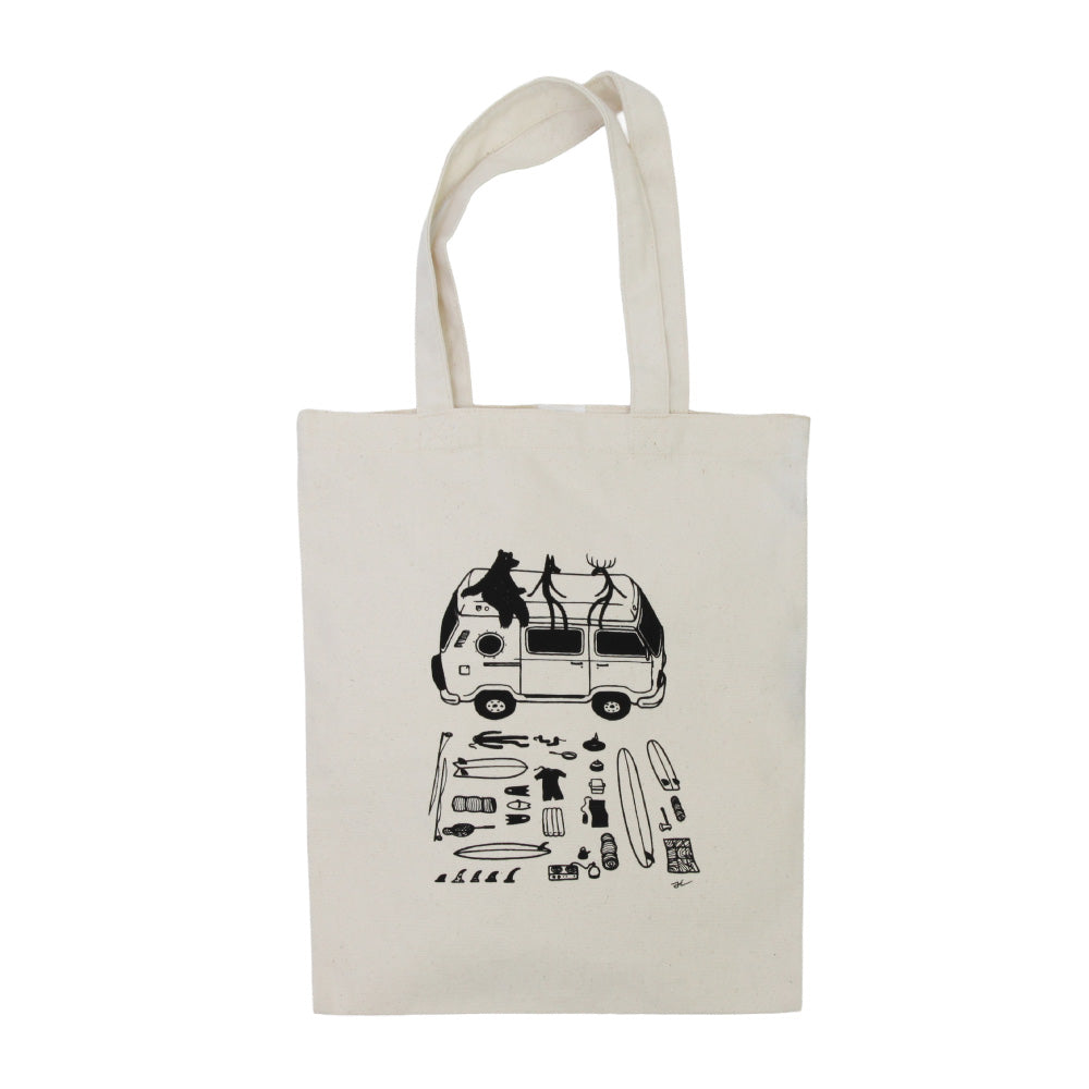 QUIVER TOTE BAG クイバートートバッグ Natural JC-2025FW-P7
