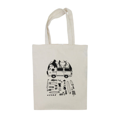 QUIVER TOTE BAG クイバートートバッグ Natural JC-2025FW-P7