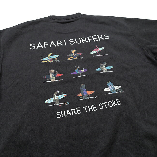 Safari surfers SWT サファリサーファーズクルーネックスウェット 10-23-3939-00010
