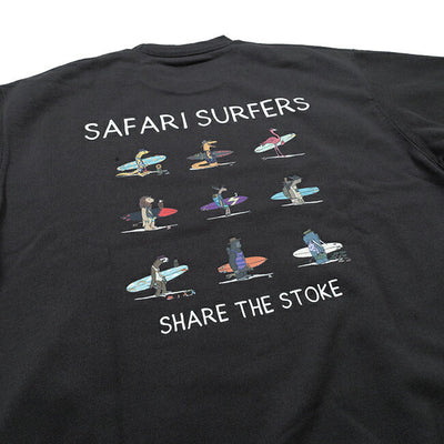 Safari surfers SWT サファリサーファーズクルーネックスウェット 10-23-3939-00010
