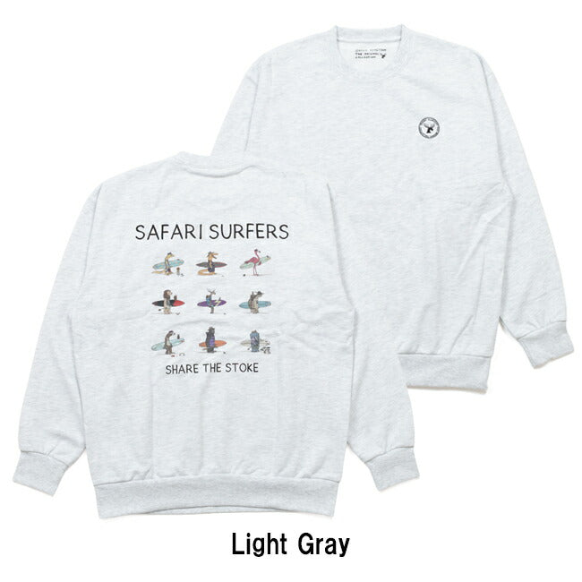 Safari surfers SWT サファリサーファーズクルーネックスウェット 10-23-3939-00010