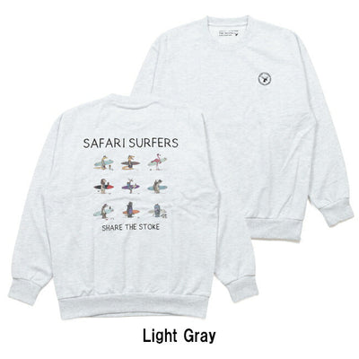 Safari surfers SWT サファリサーファーズクルーネックスウェット 10-23-3939-00010