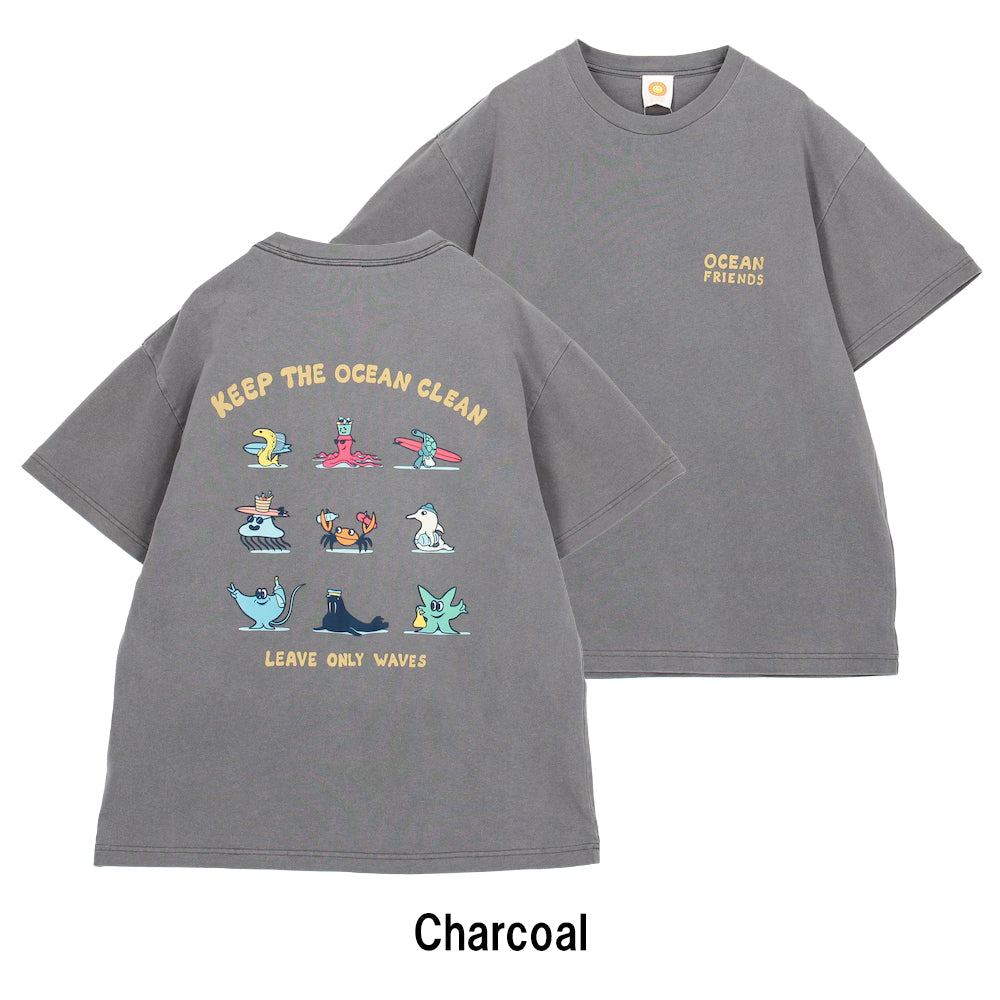 JONAS CLAESSON - Ocean Friends Tee オーシャンフレンズバック