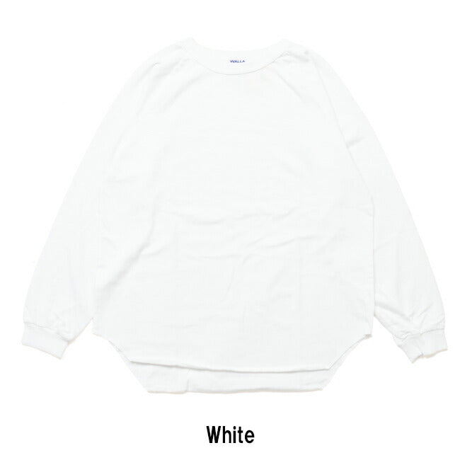 WALLA WALLA SPORT ワラワラスポーツ L/S Loose Baseball Tee ロングスリーブルーズベースボールティー 030195-SR