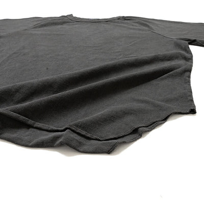 WALLA WALLA SPORT ワラワラスポーツ Pigment L/S Loose B.B.Tee ピグメントロングスリーブルーズベースボールティー 030241-SR