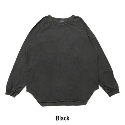 WALLA WALLA SPORT ワラワラスポーツ Pigment L/S Loose B.B.Tee ピグメントロングスリーブルーズベースボールティー 030241-SR
